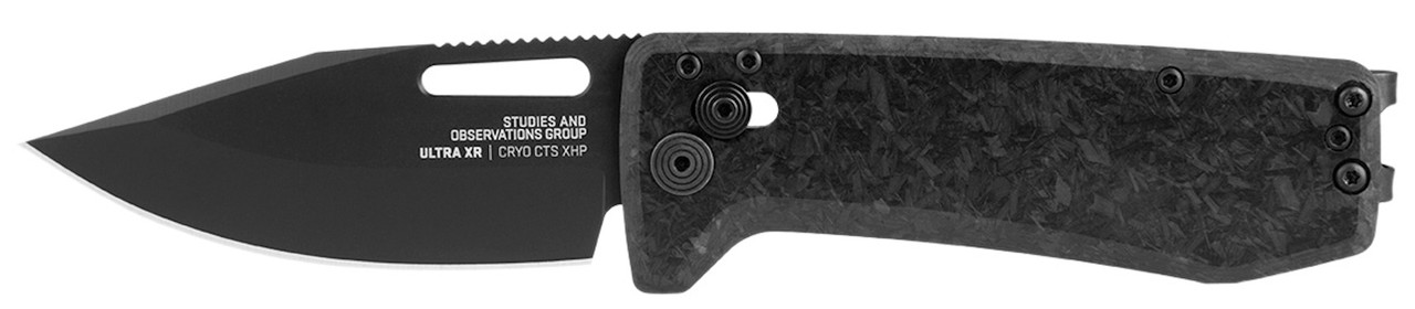 SOG Knives Ultra XR Folding Knife, Black - SOG12-63-05-57 - Sog Knives