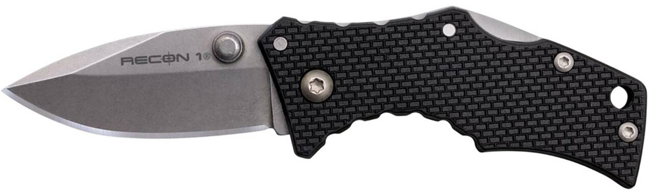 Cold Steel Recon 1 Micro Folding Knife, Black - CS7DS - Cold Steel