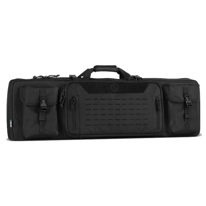 Savior Equipment Urban Warfare 36" Double Rifle Case, Black - RB-3612DG-VER2-BK - Savior Equipment
