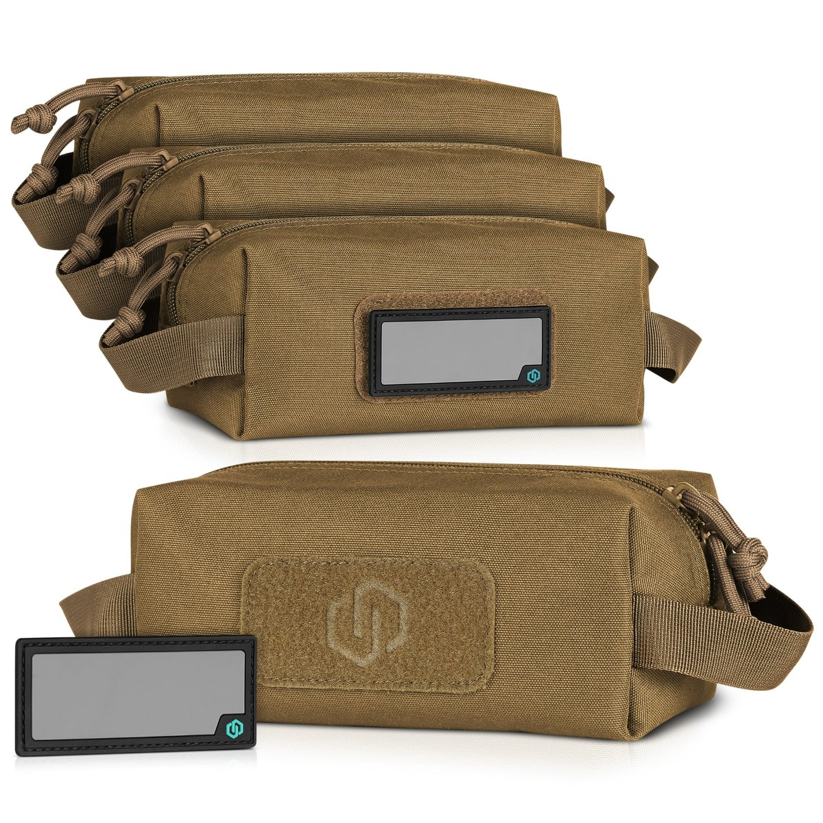 Savior Equipment Loose Sac Soft Ammo Carrier 4pk - Flat Dark Earth - SP-AMST-4P-TN - Savior Equipment