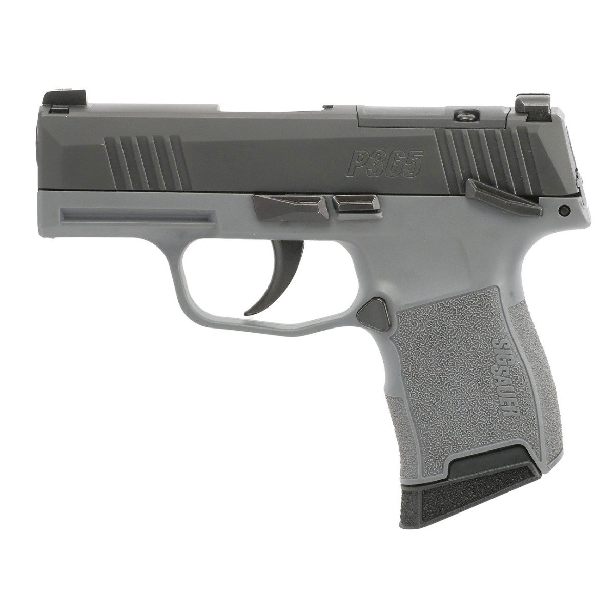 Sig Sauer P365 OR 9mm 3.1" 10rd Pistol, Black/Gray - 365-9-BXR3P-MS-GRY - Sig Sauer