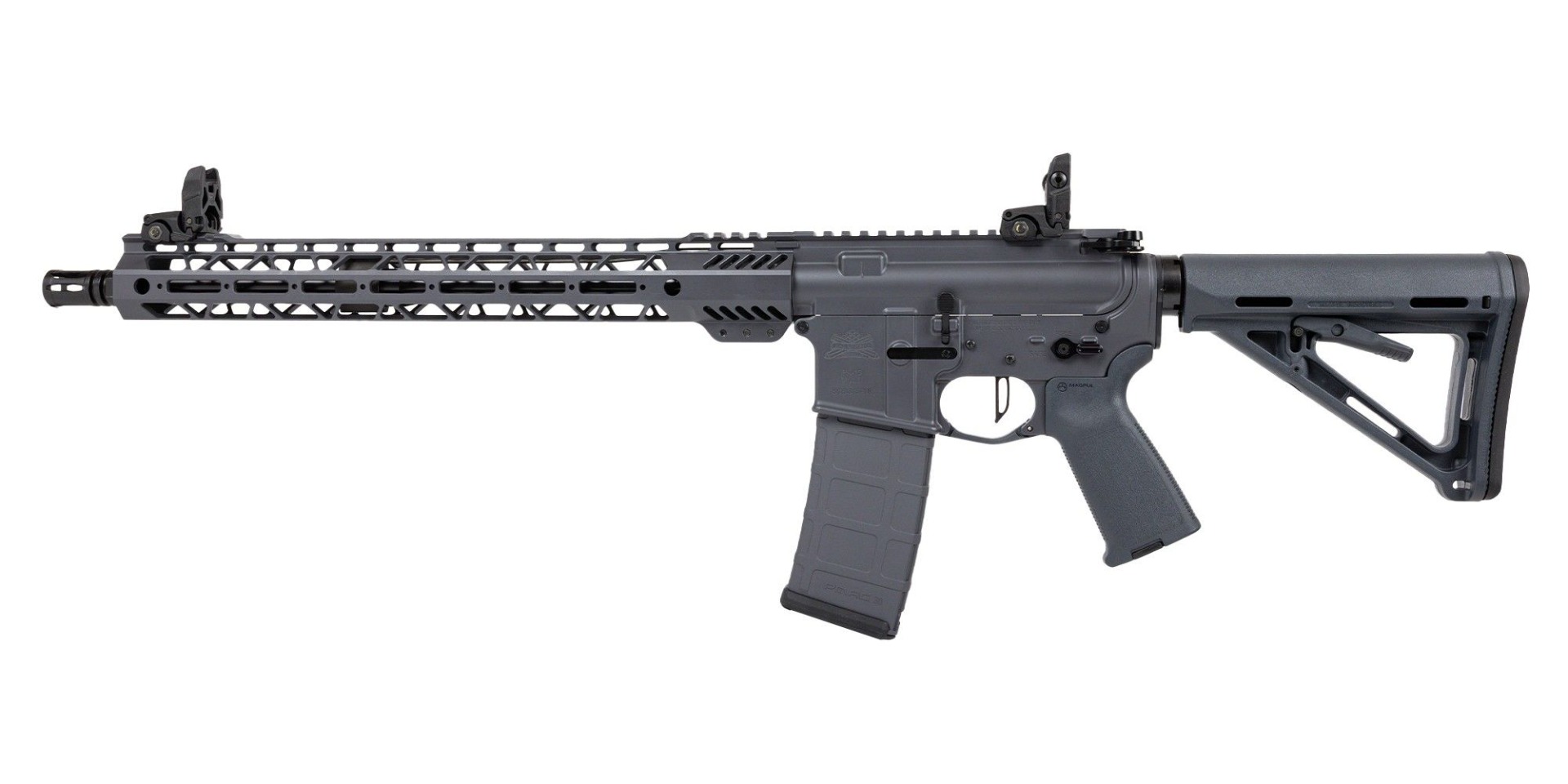 PSA Custom 5.56 NATO 16" Rifle 15" MLOK Handguard, Grayed Out - Psa Custom