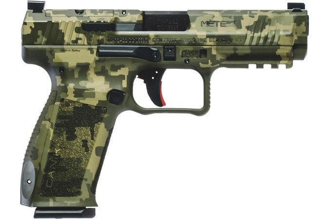 Canik Mete SFT 9mm 4.47" 20rd Pistol, Green Modern Digital -  HG5636GND-N - Canik
