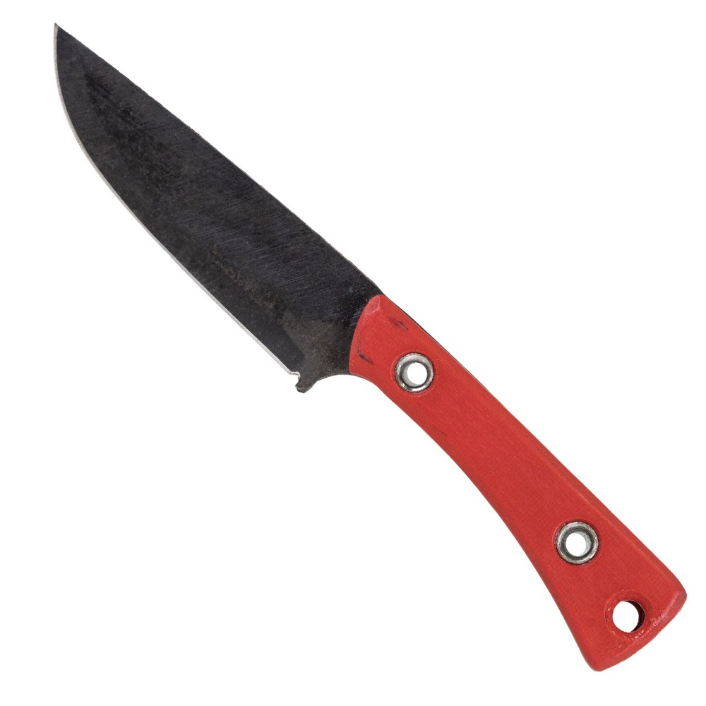 Black Knight Blades The Stalker EDC Lite, Fixed Blade Knife, Burlap - BKB-003-BUR