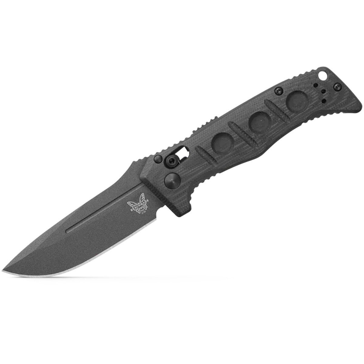 Benchmade Sibert Mini Auto Adamas Folding Knife, Black - GY- 2730GY-1 - Benchmade