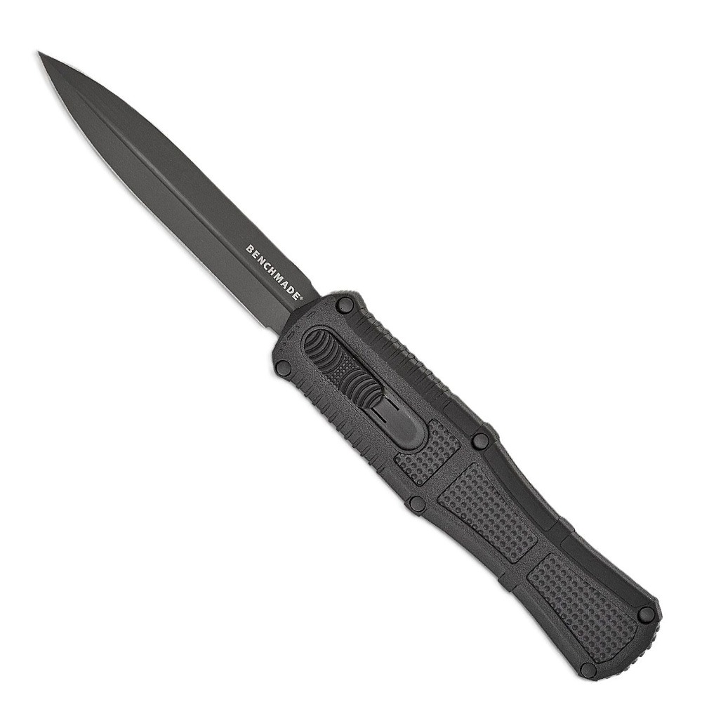 Benchmade Claymore OTF Dagger Point Knife, Black - 3370GY - Benchmade