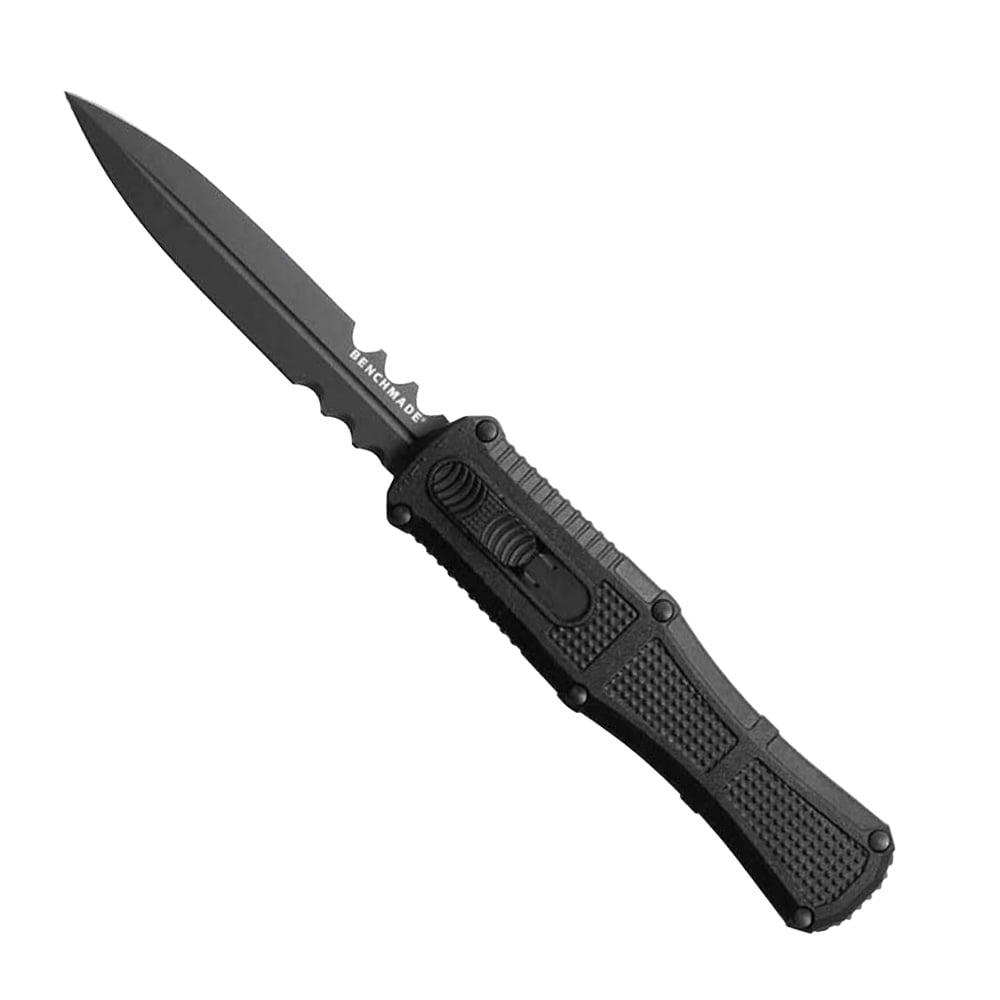 Benchmade Claymore OTF Dagger Point, Black - 3370SGY - Benchmade