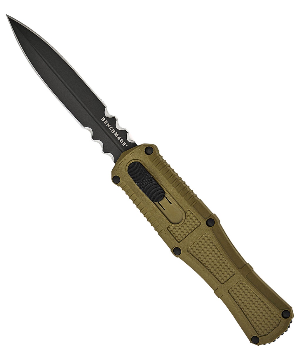 Benchmade Claymore OTF Dagger Point, Green - Benchmade