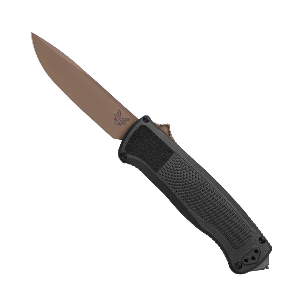 Benchmade Shootout OTF Drop Point Knife, Flat Earth - 5371FE - Benchmade