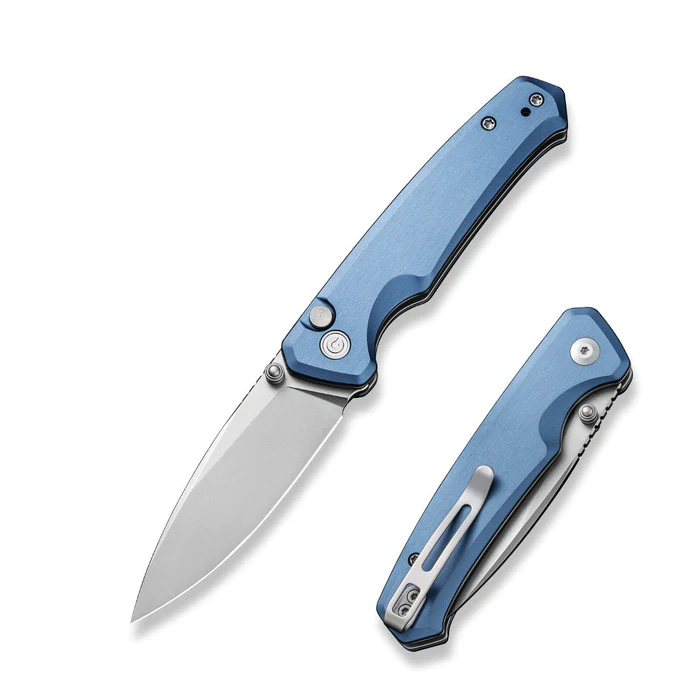 Civivi Atlus Folding Knife, Blue Aluminum - C20076-6 - Civivi