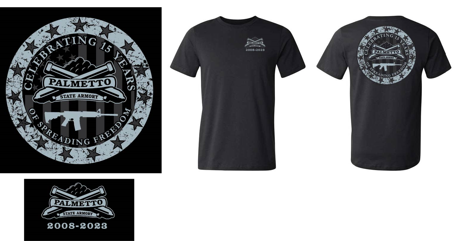 PSA 15th Anniversary T-Shirt, Black - XS - Psa Custom