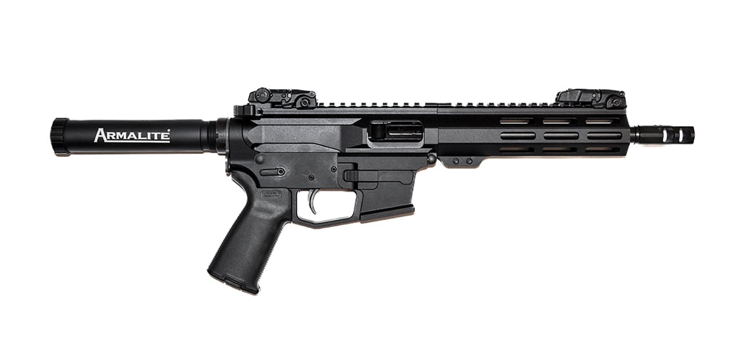 ArmaLite M-15 PDW 9mm 9" 30rd Pistol, Black - M15PDW9-P - Armalite