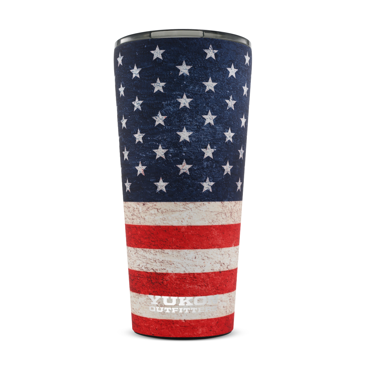 Yukon Outfitters 32 oz Double Pint, USA Flag  - YDP32USA - Yukon Outfitters