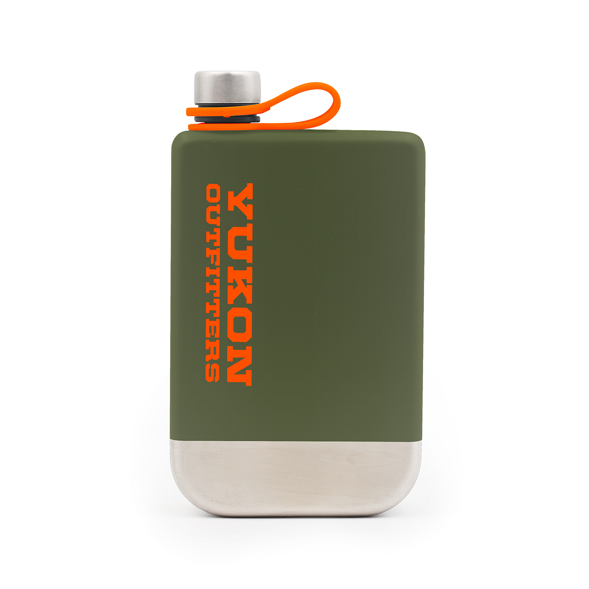 Yukon Outfitters 9oz Highline Flask, Olive Drab - YF09GB