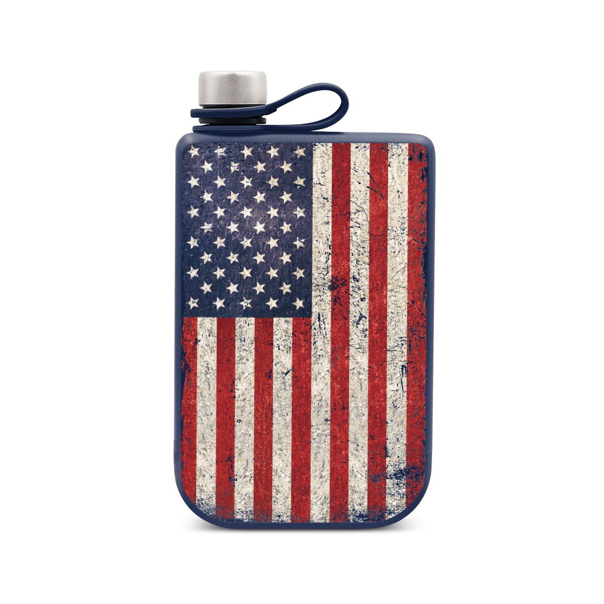 Yukon Outfitters 9 oz Highline Flask, USA Flag - YF09USA