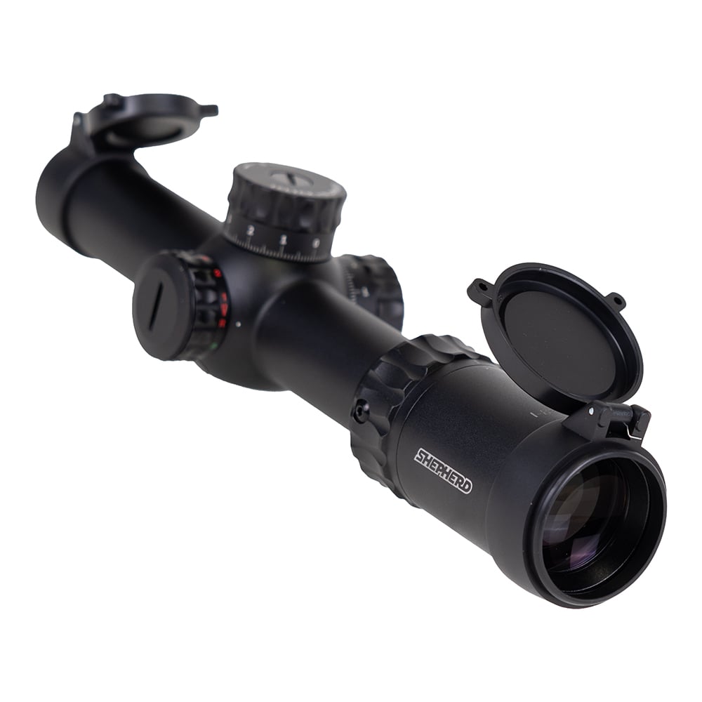 Shepherd Scopes Rogue 1-8x24 30mm R-MIL Reticle Rifle Scope, Black - 4080RGE.1.8.RMIL