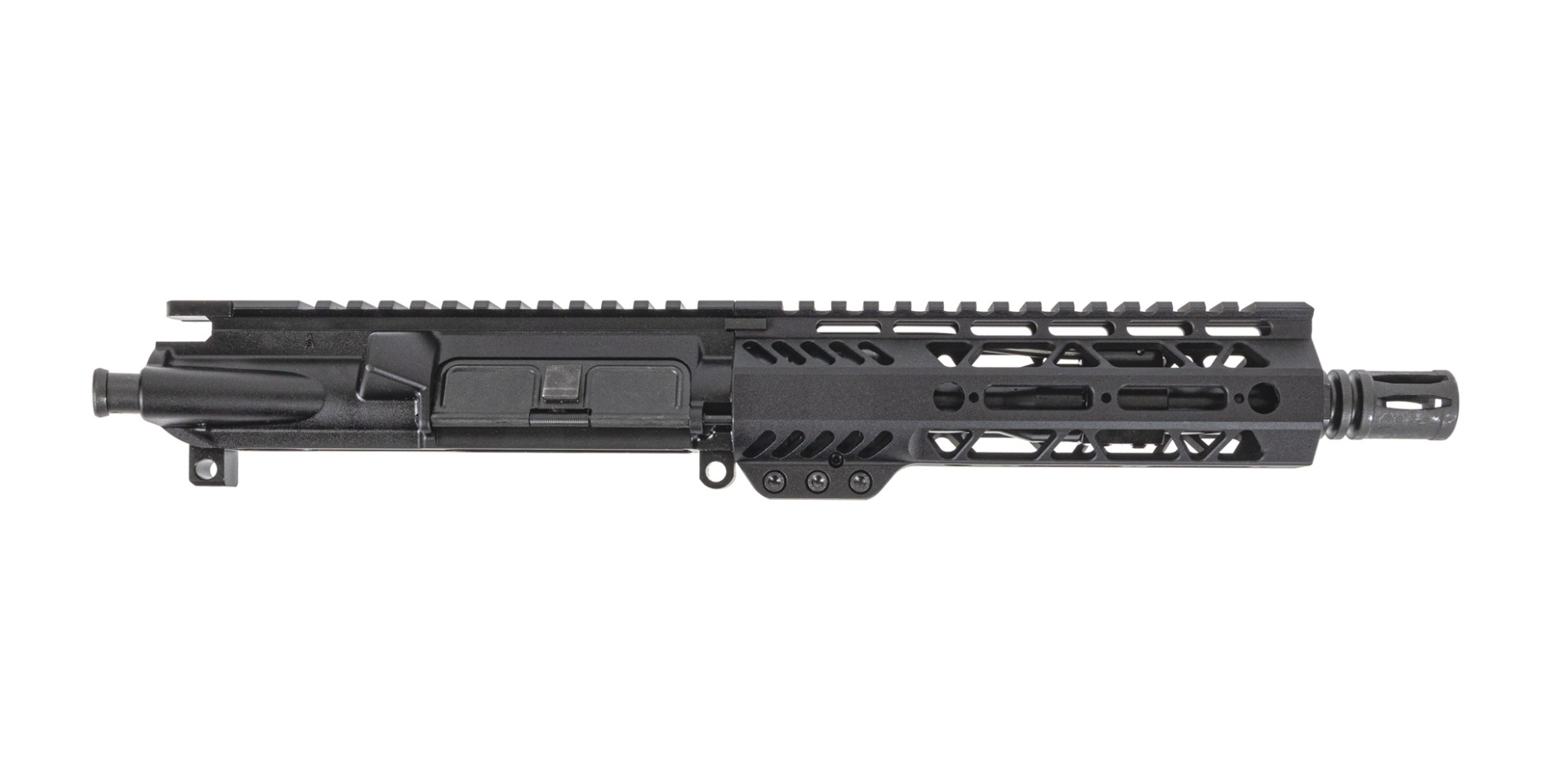PSA 7.5" Pistol-length 5.56 NATO 1/7 Nitride  7" Lightweight M-Lok Railed Upper w/o BCG&CH - Palmetto State Armory