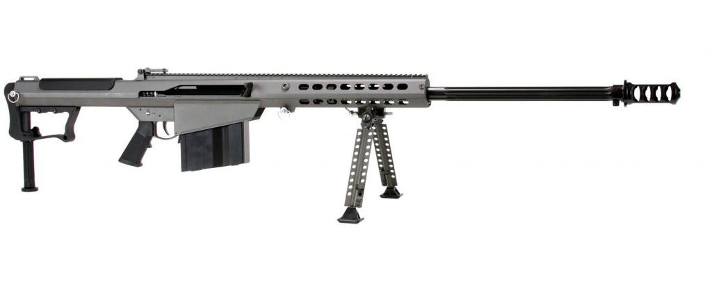 Barrett 82A1 .50 BMG 29" 10rd Rifle, Tungsten Grey - 18358 - Barrett Firearms