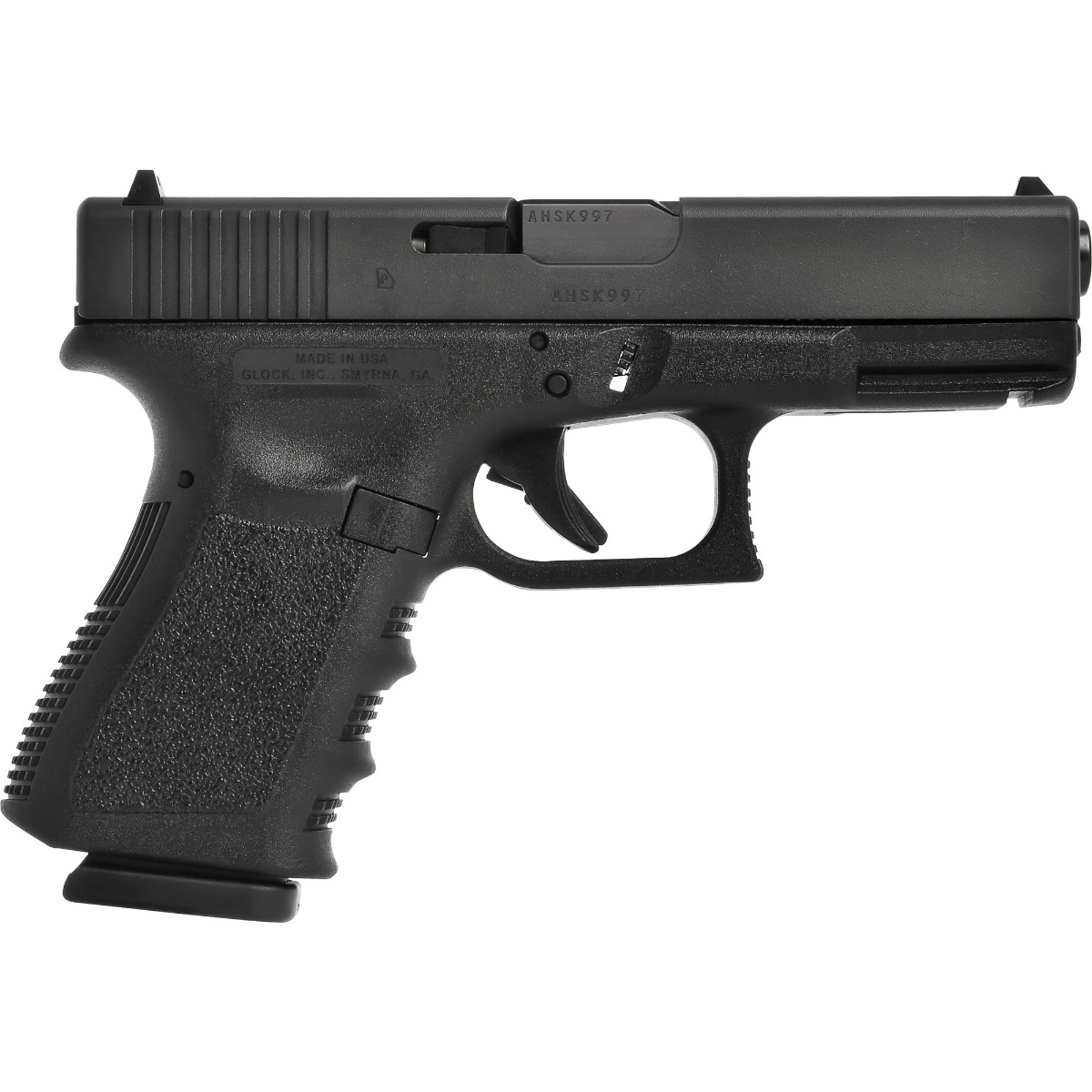 Glock G25 Gen 3 .380ACP 4.02" 15rd Pistol, Black - UI2550203 - Glock