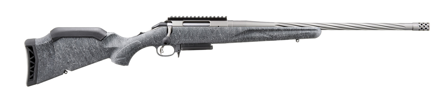 Ruger American Gen II 7mm-08 Remington 20" 3rd Bolt Action Rifle, Grey - 46903 - Ruger