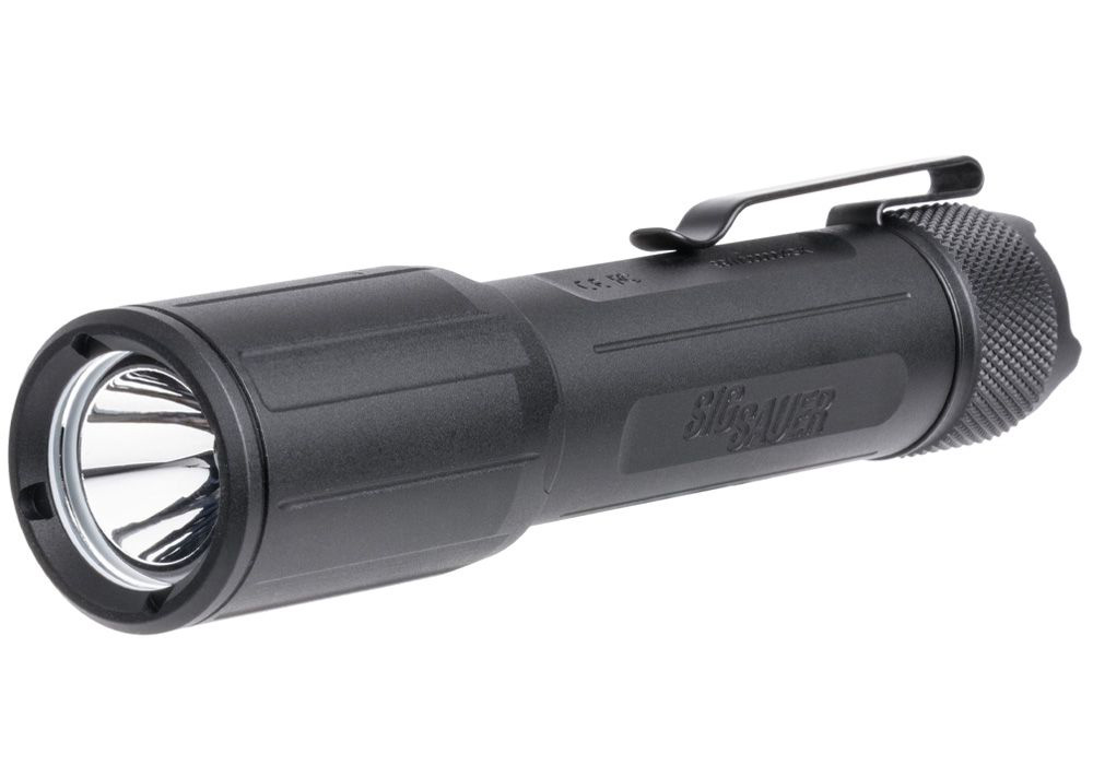 Sig Sauer Foxtrot EDC Full-Size Handheld Flashlight, Black - SOFEF001 - Sig Sauer