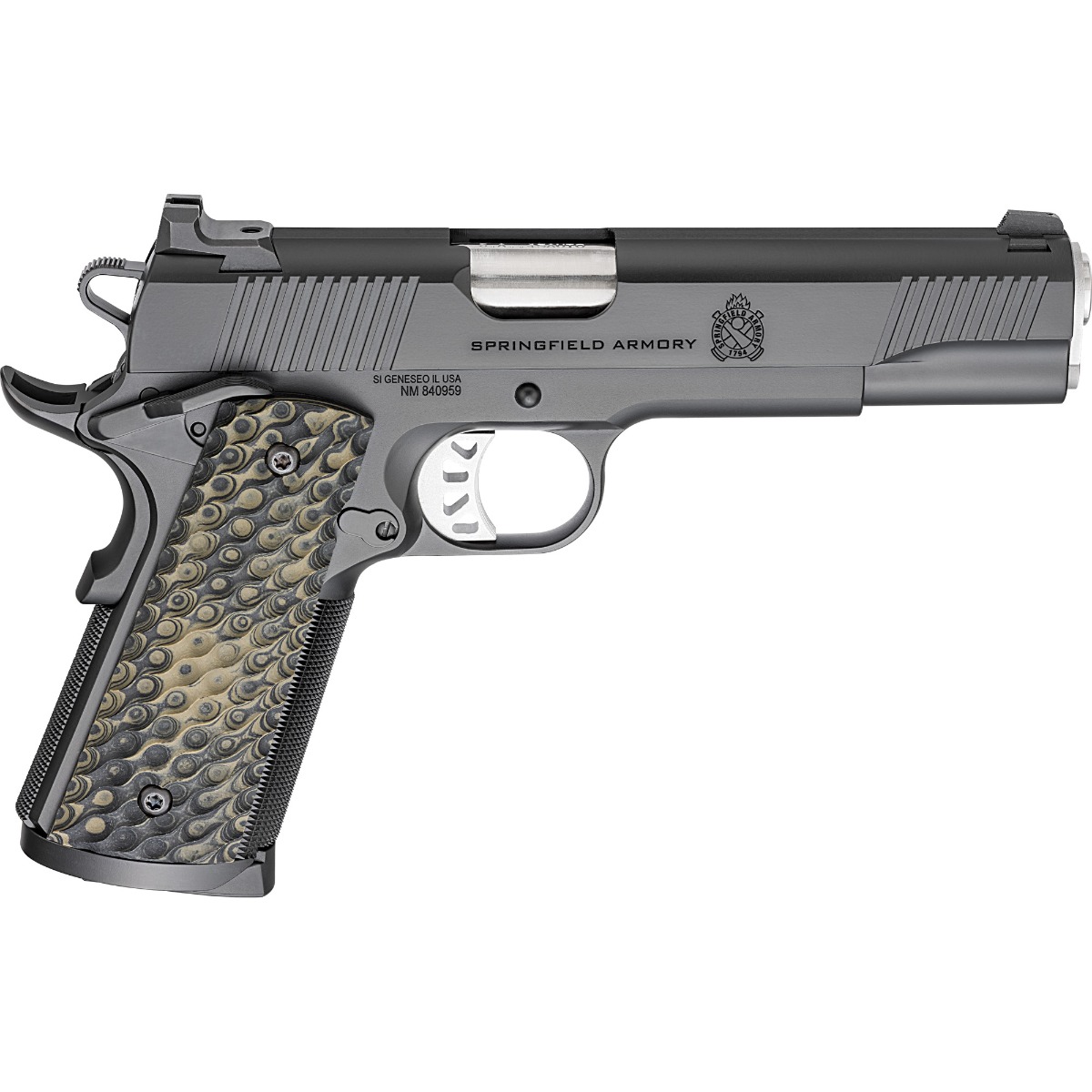 Springfield 1911 TRP Classic .45 ACP 5" 8rd Pistol, Black - PC9125 - Springfield Armory