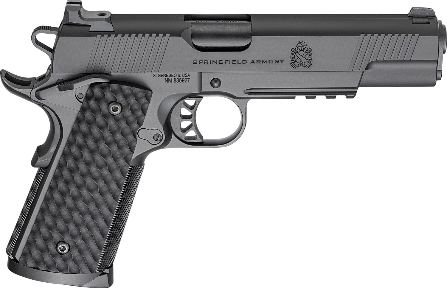 Springfield 1911 TRP .45 ACP 5" 8rd Pistol, Black - PC9125LR - Springfield Armory