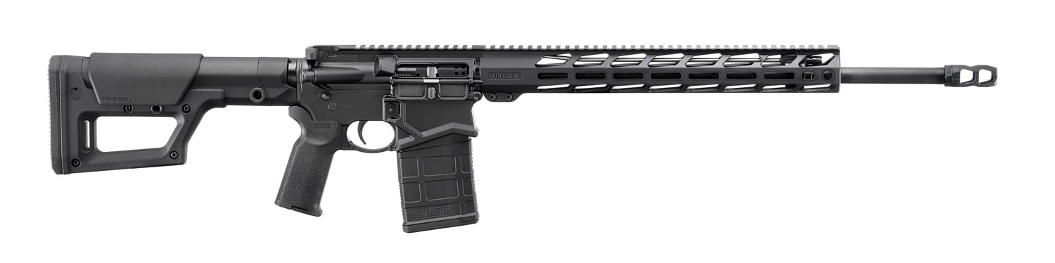 Ruger SFAR 6.5 Creedmoor 20" 20rd Rifle w/ Magpul PRS Lite Stock, Black - 5613 - Ruger