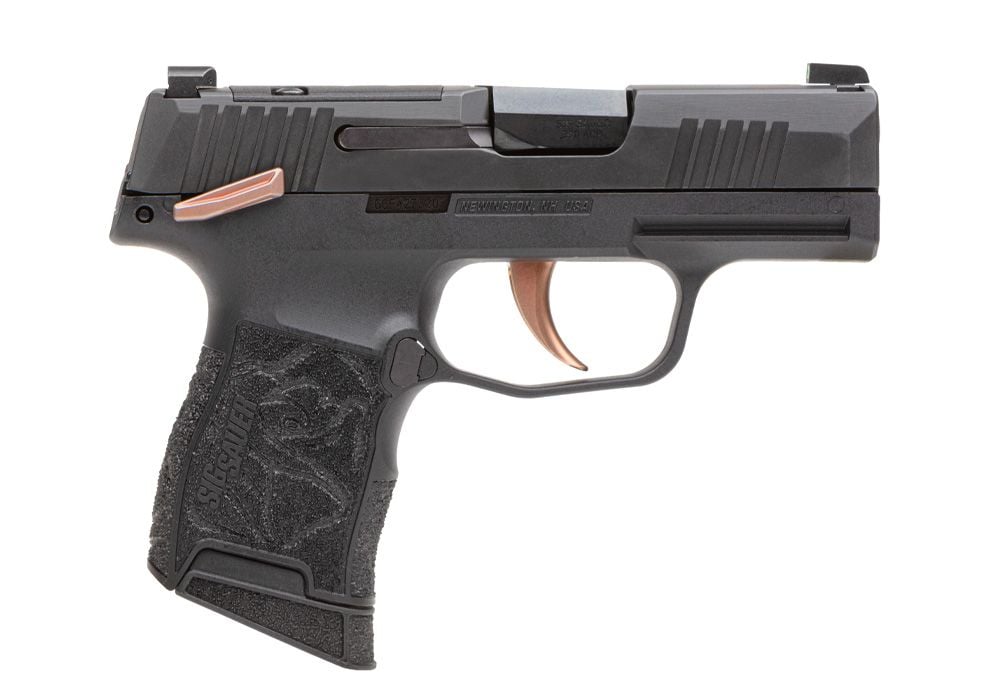 Sig Sauer P365 Rose .380 ACP 3.1" 10rd Pistol w/ Romeo Zero Elite Optic - 365-380-ROSE-MS-RXZE - Sig Sauer