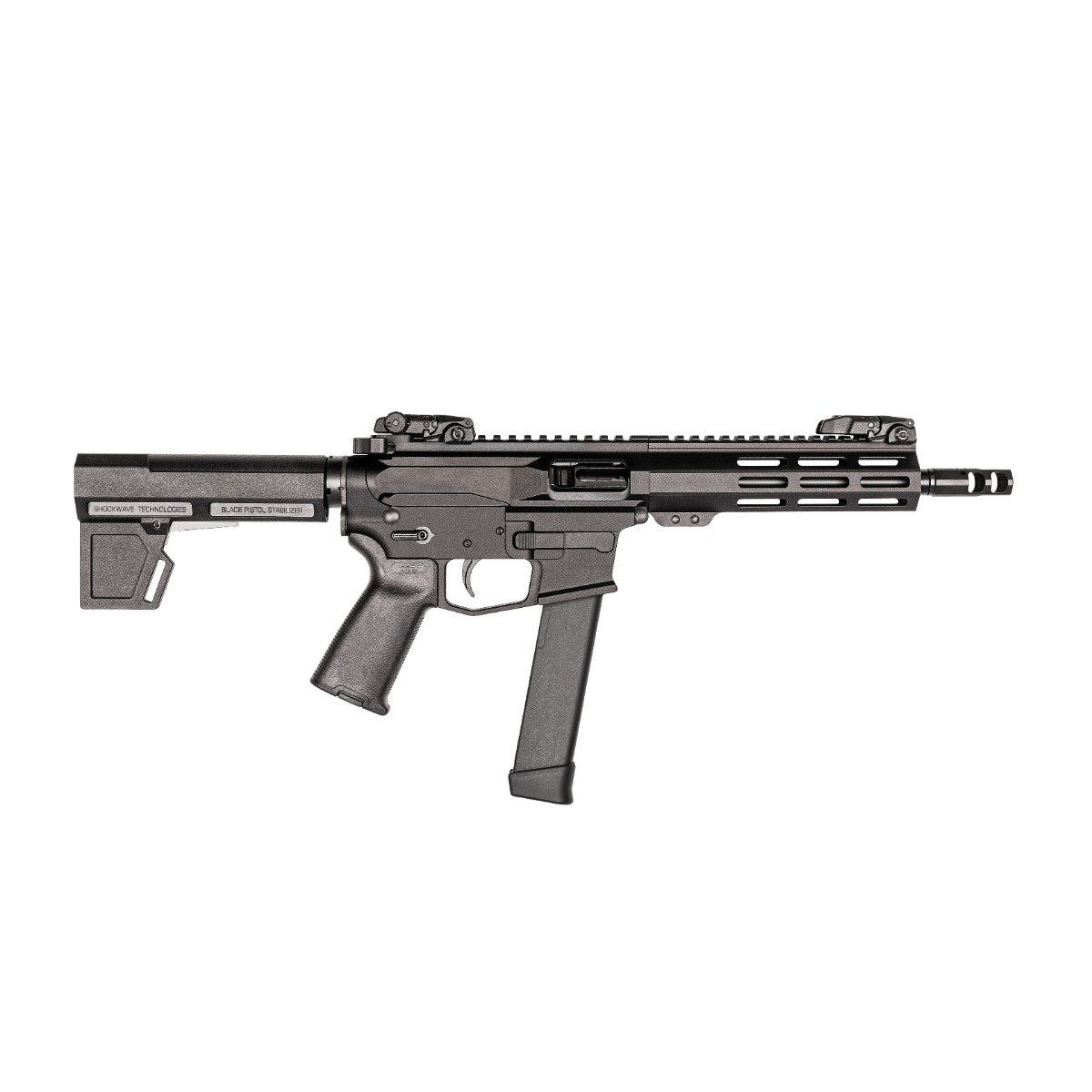 ArmaLite M-15 PDW 9mm Luger 9" 30rd Pistol w/ Brace, Black - M15PDW9 - Armalite