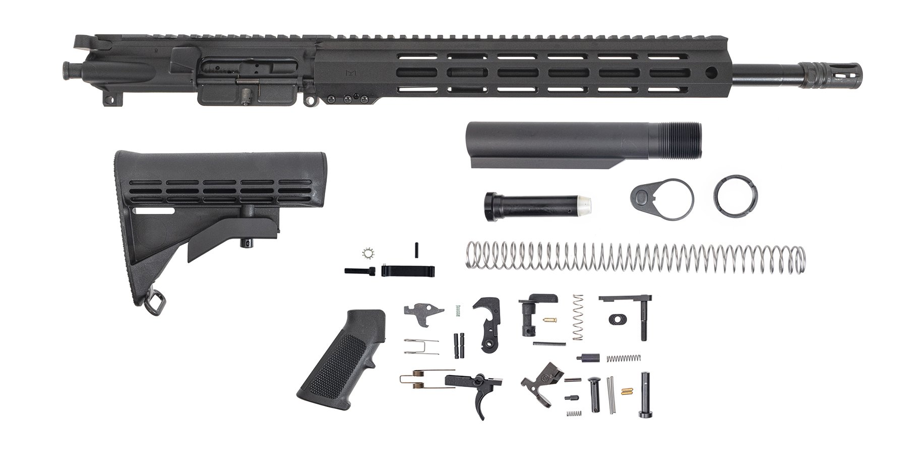PSA 16" 300AAC Blackout Pistol-Length Nitride 13" Lightweight Hex M-Lok Freedom Rifle Kit - Palmetto State Armory