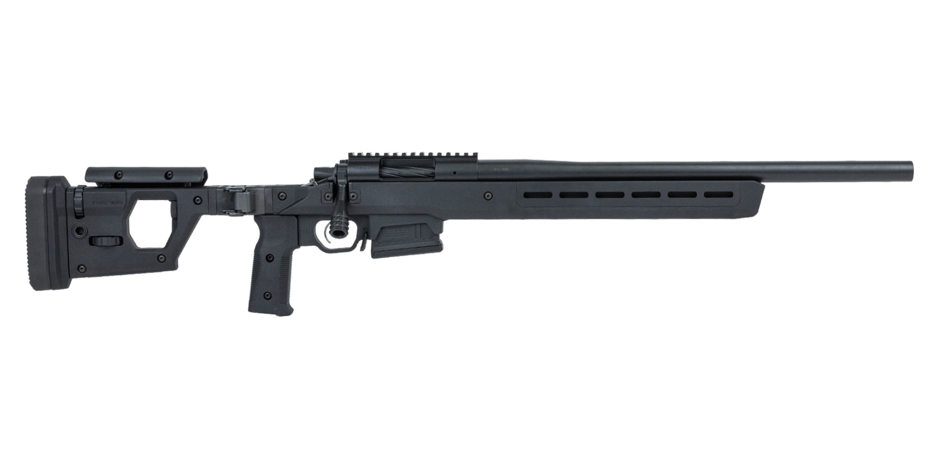 Surgeon Scalpel .308 Win 20" 5rd Bolt Action Rifle - 591RSARH308MP-BLK - Surgeon Rifles