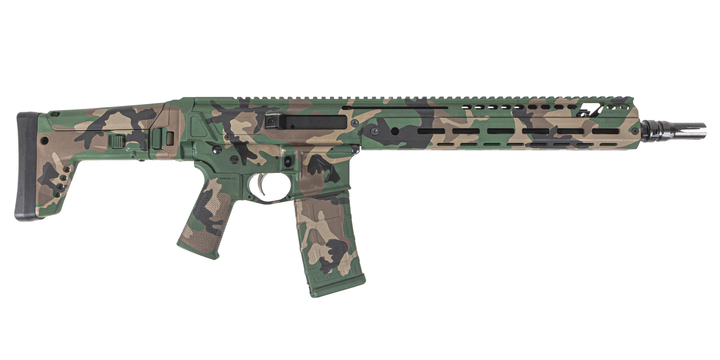 PSA JAKL 13.7" Rifle Length 5.56 1:7 Nitride MOE SL EPT F5 Stock Rifle, M81 Woodlands - Palmetto State Armory