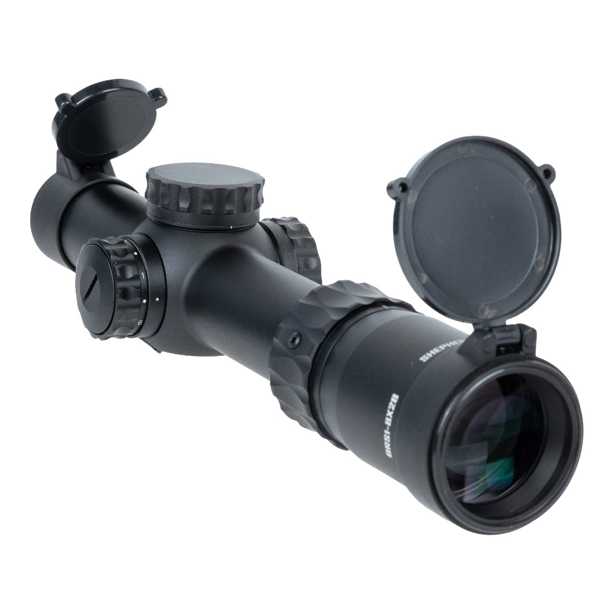 Shepherd Scopes BRS Series 1-8x28 34mm Rifle Scope, Black - 4080BRS1.8.14 - Shepherd Scopes