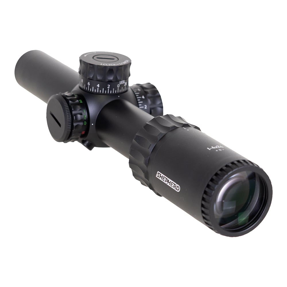 Shepherd Scopes Rogue 1-4x24 30mm Standard Reticle Rifle Scope - 4080RGE.14.STND