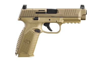 FN 509F MRD 9mm 4.5" 17rd Pistol, Flat Dark Earth - 66-100722 - Fnh