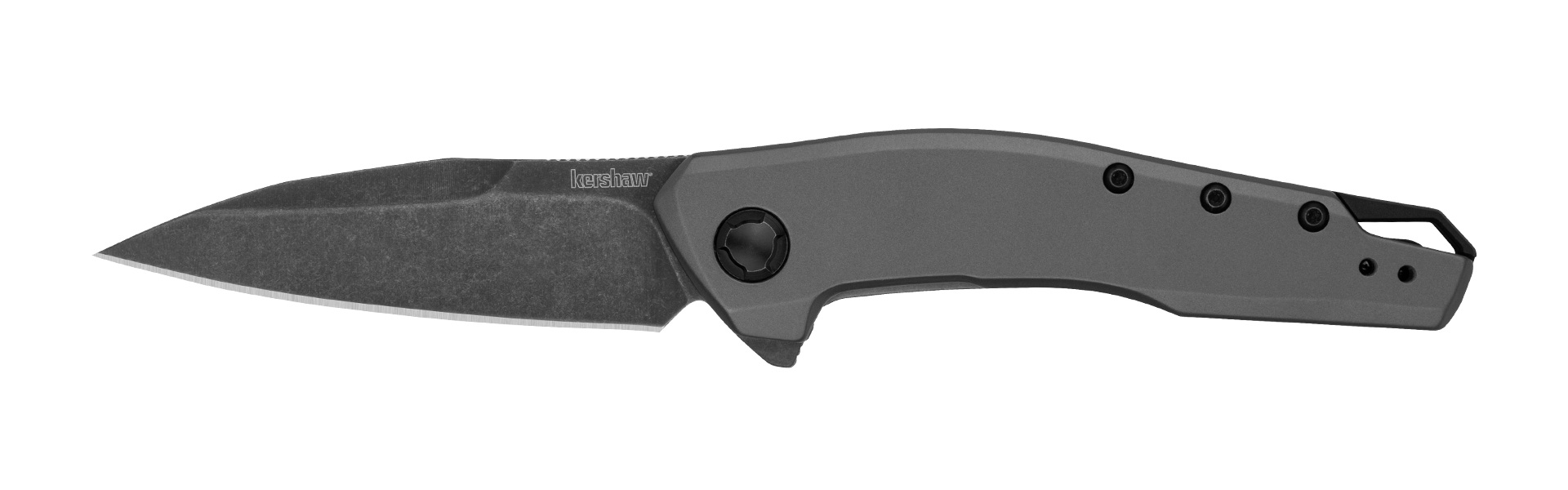 Kershaw Sanctum Folding Wharncliffe Knife, Gray - 1815 - Kershaw