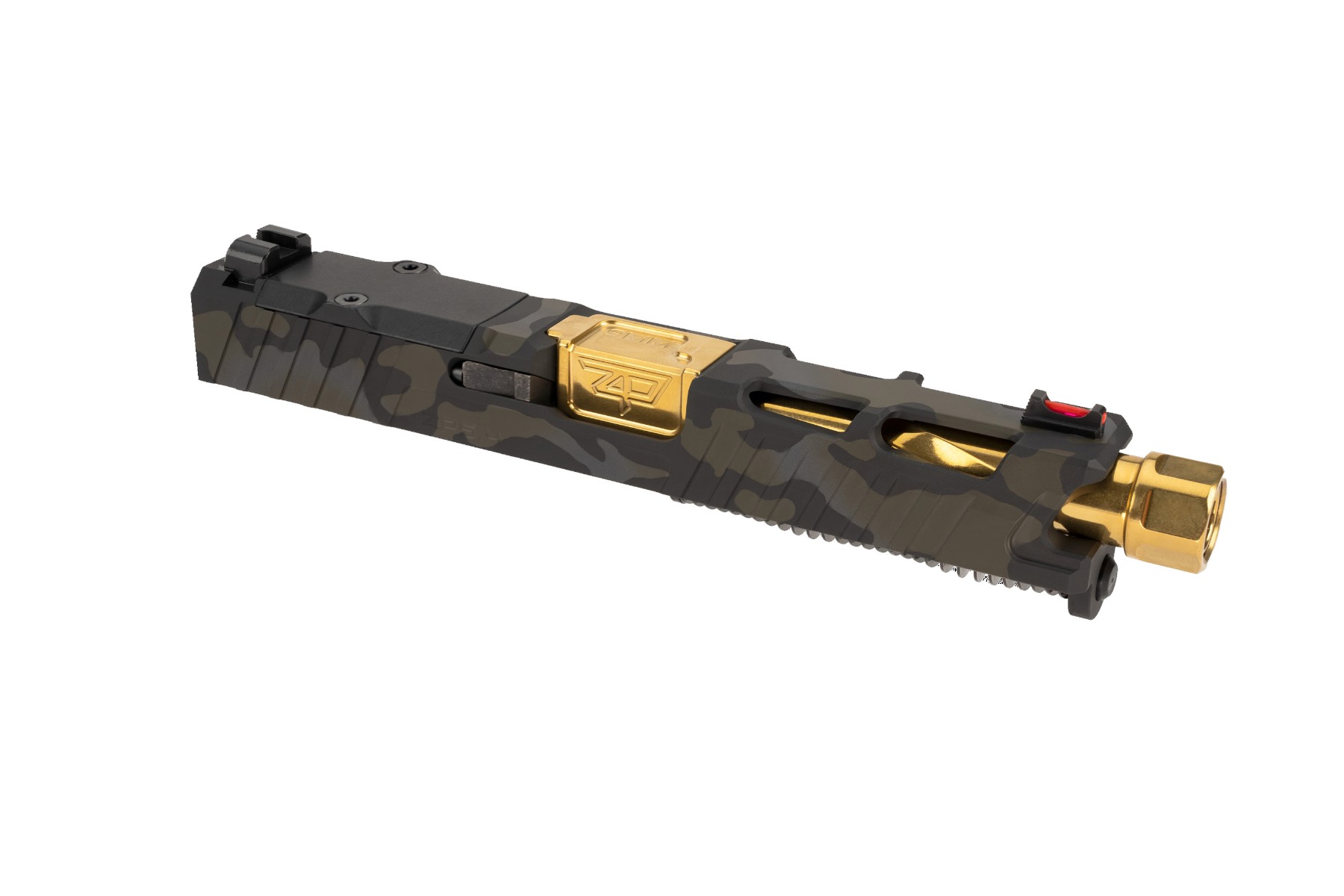 Zaffiri Precision ZPS.4 G19 GEN3 COMPLETE UPPER Threaded Barrel, BLK MULTICAM - ZPS.4.19.BMC.CU.2 - Zaffiri Precision