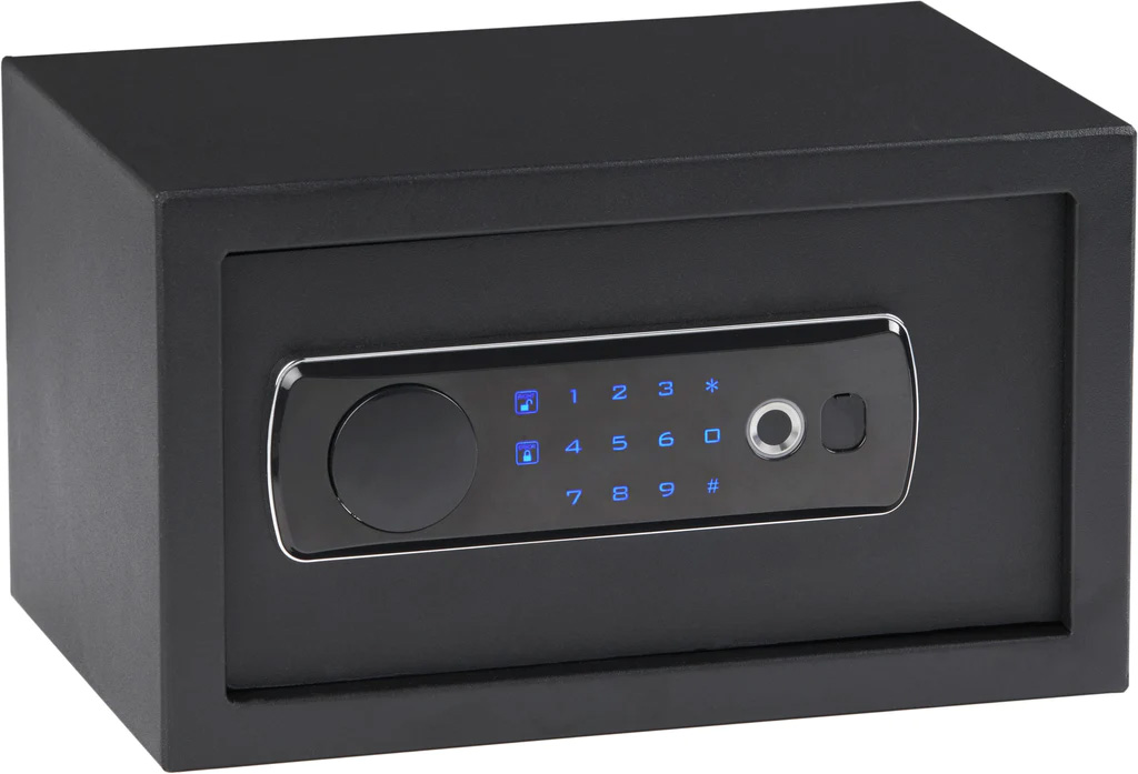Bulldog DUO LED/Biometric Digital Pistol Vault, Black - BD5010 - Bulldog Cases