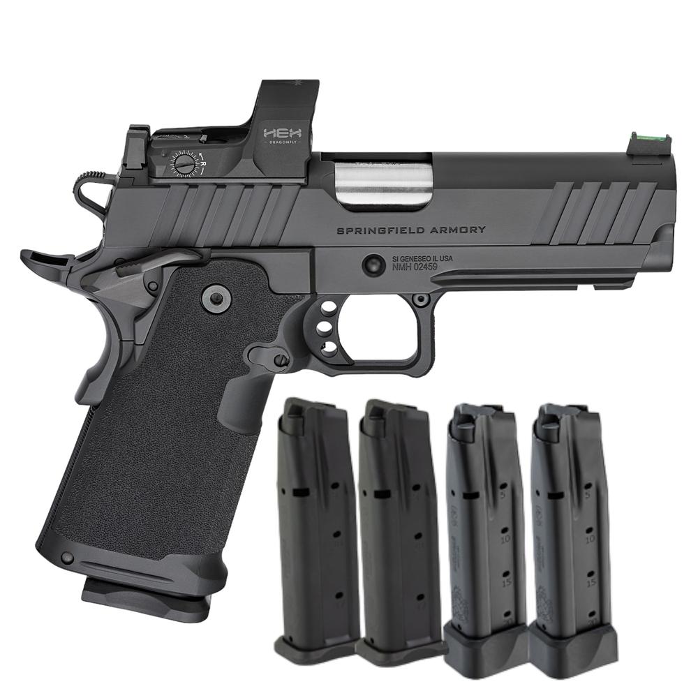 Springfield Prodigy 1911 9mm 5" 20rd Pistol w/ DS Dragonfly Package -  PH9119AOSD-PKG - Springfield Armory
