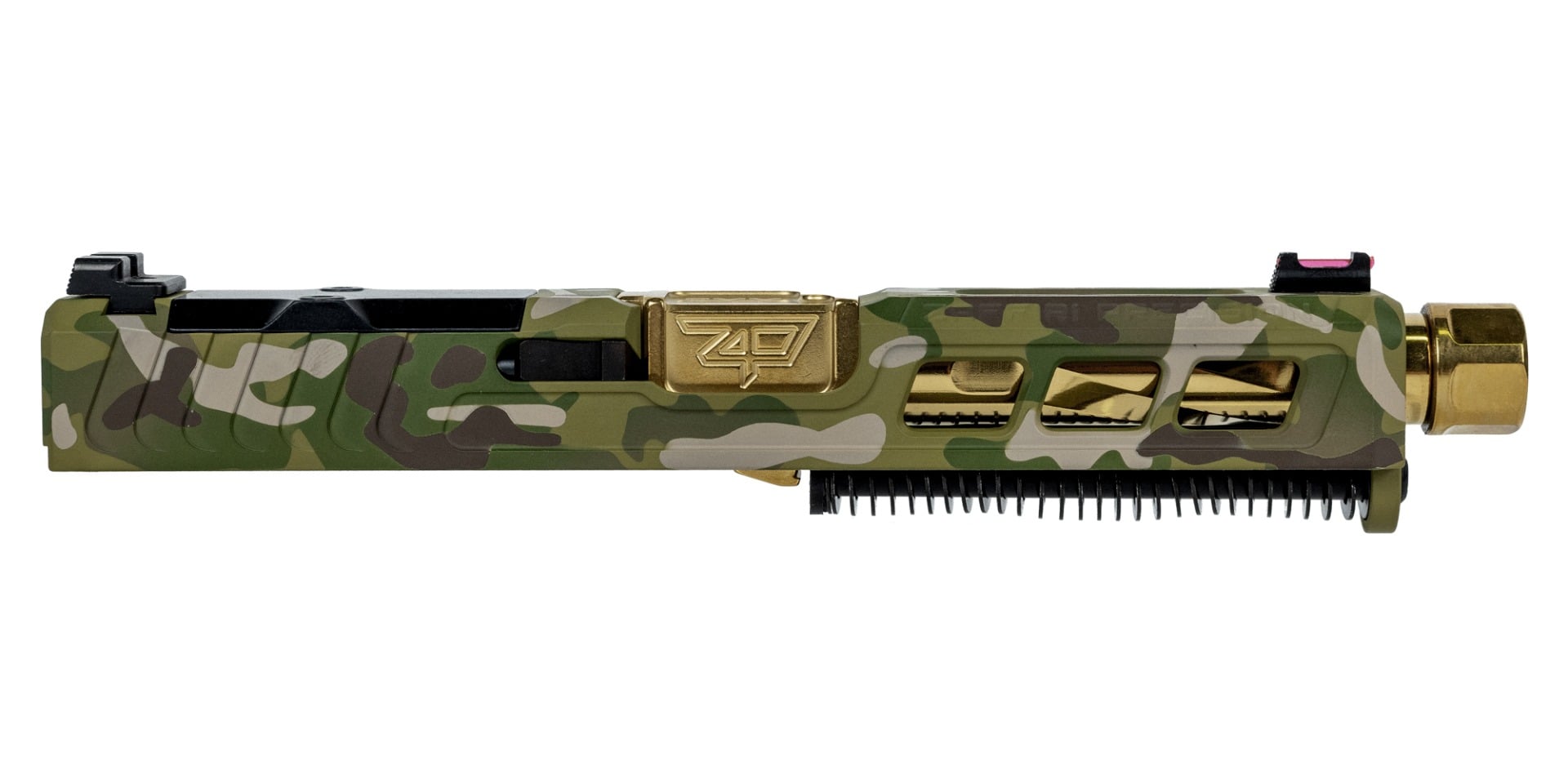Zaffiri Precision ZPS.3 G19 19 Gen 3 Complete Upper Threaded Barrel, Multicam - ZPS.3.19.MC.CU.2 - Zaffiri Precision