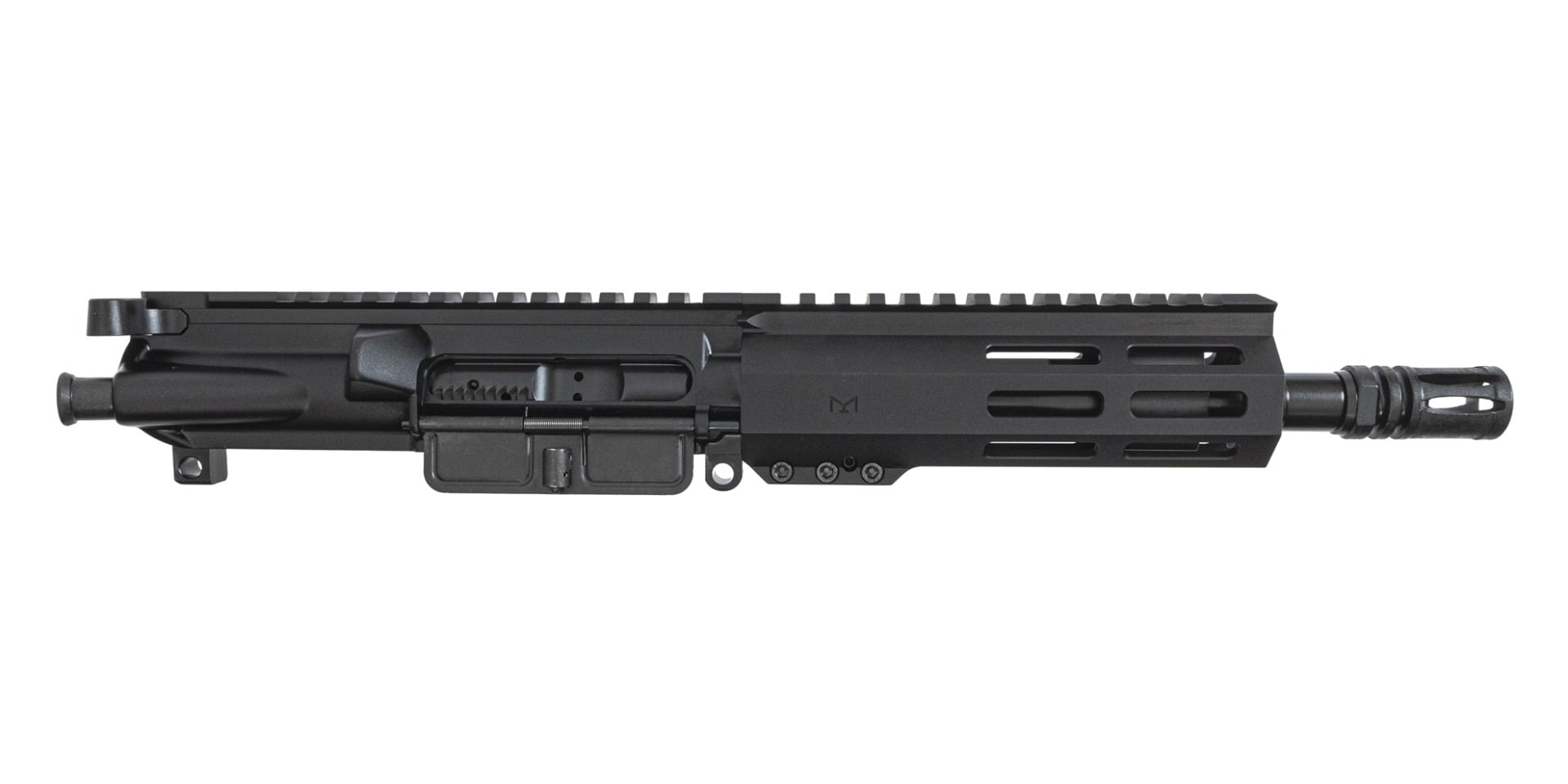 PSA 7.5" Pistol-Length 5.56 NATO 1/7 Nitride 6" Lightweight Hex M-Lok Upper W/BCG & CH - Palmetto State Armory