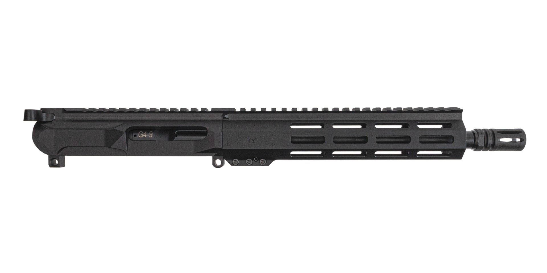 PSA Gen4 10.5" 9mm 1/10 Nitride 9" Lightweight Hex M-lok Railed Upper W/BCG & CH - Palmetto State Armory