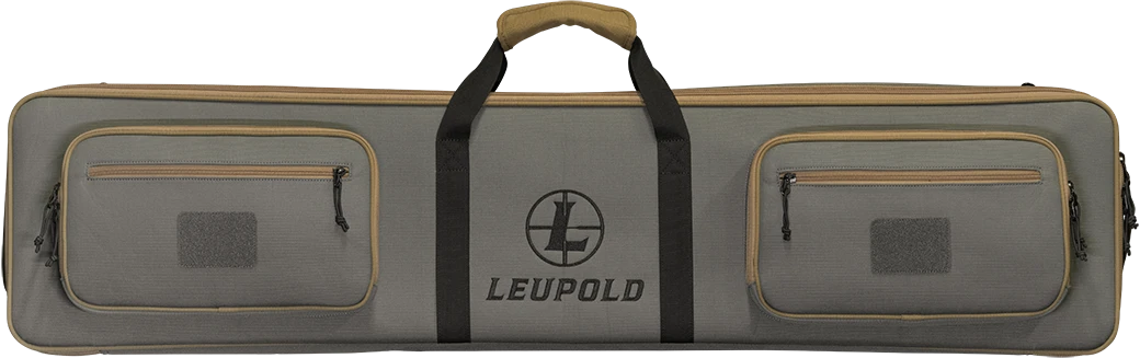 Leupold Rendezvous 50" x 12" x 4" Large Rifle Case, Gray/Tan - Leupold