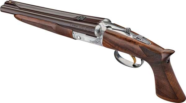 IFG Pedersoli Howdah Deluxe .45/.410 10.25" Pistol, Walnut - 021L641410 - Italian Firearms Group