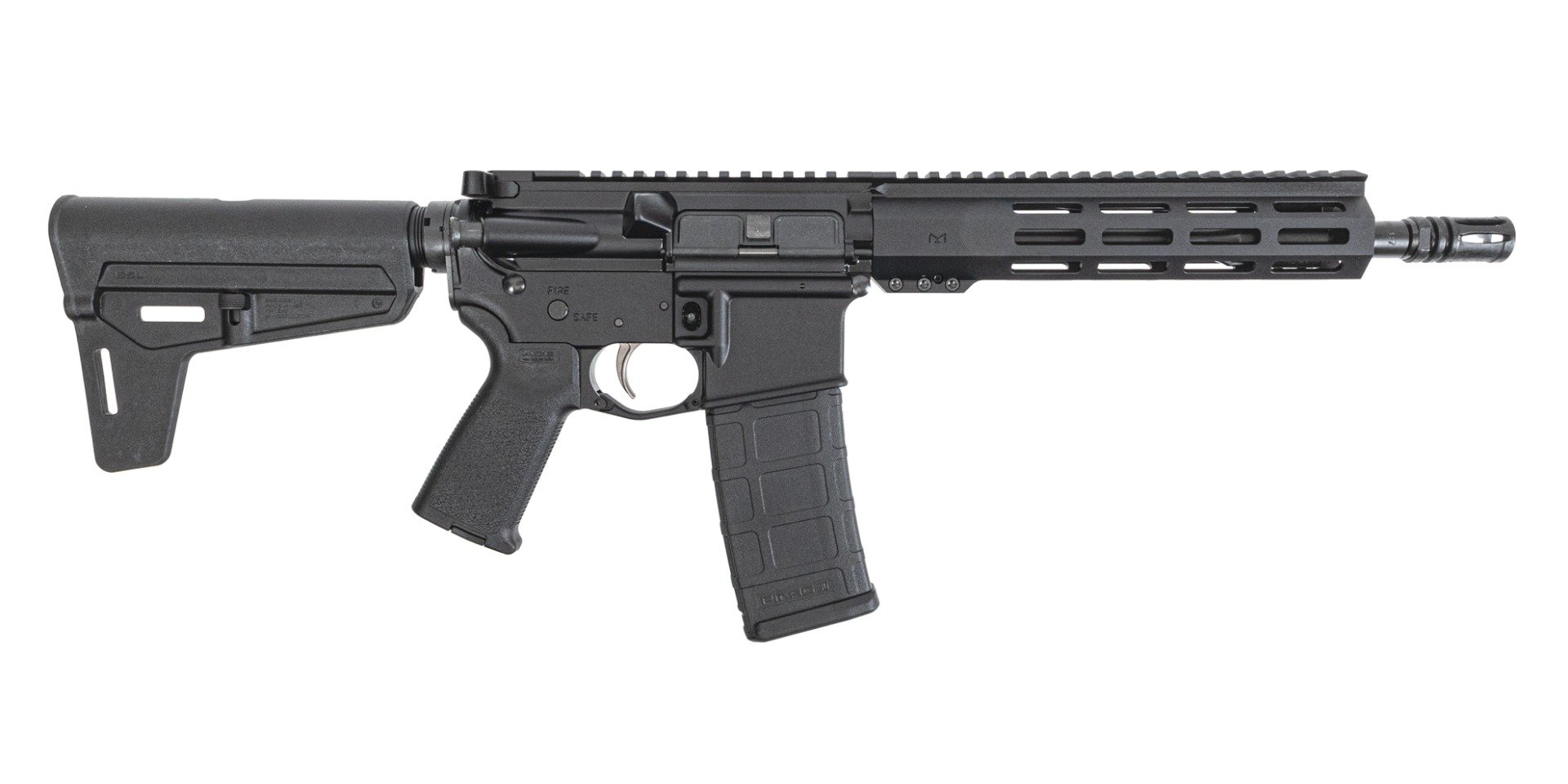 PSA PA-15 10.5" 5.56 NATO 1/7 Phosphate 9" Lightweight Hex MLOK MOE EPT BSL Pistol - Palmetto State Armory