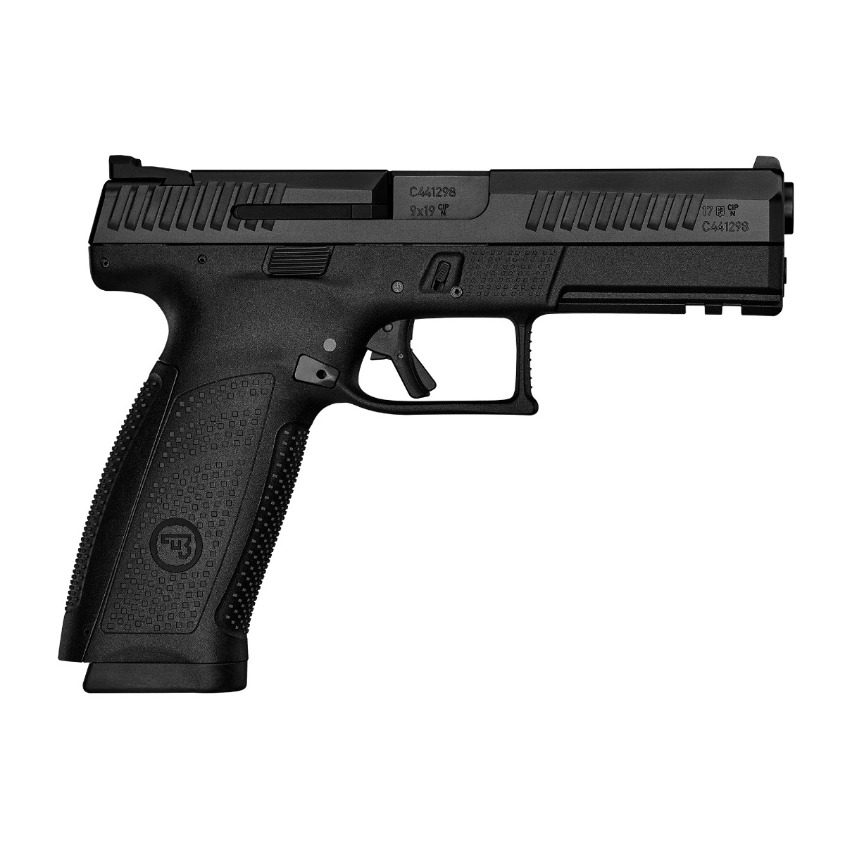 CZ P-10 F OR 9mm 4.5" 19rd Pistol, Black - 91550 - Cz