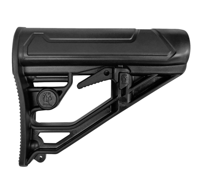 Adaptive Tactical EX AR Rifle Stock Lite, Black - AT-02013 - Adaptive Tactical