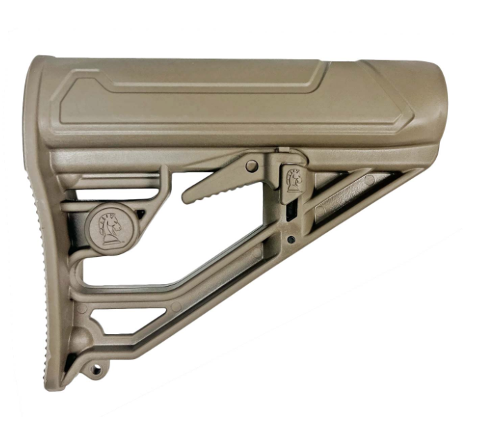 Adaptive Tactical EX AR Rifle Stock Lite, Flat Dark Earth - AT-02013-E - Adaptive Tactical