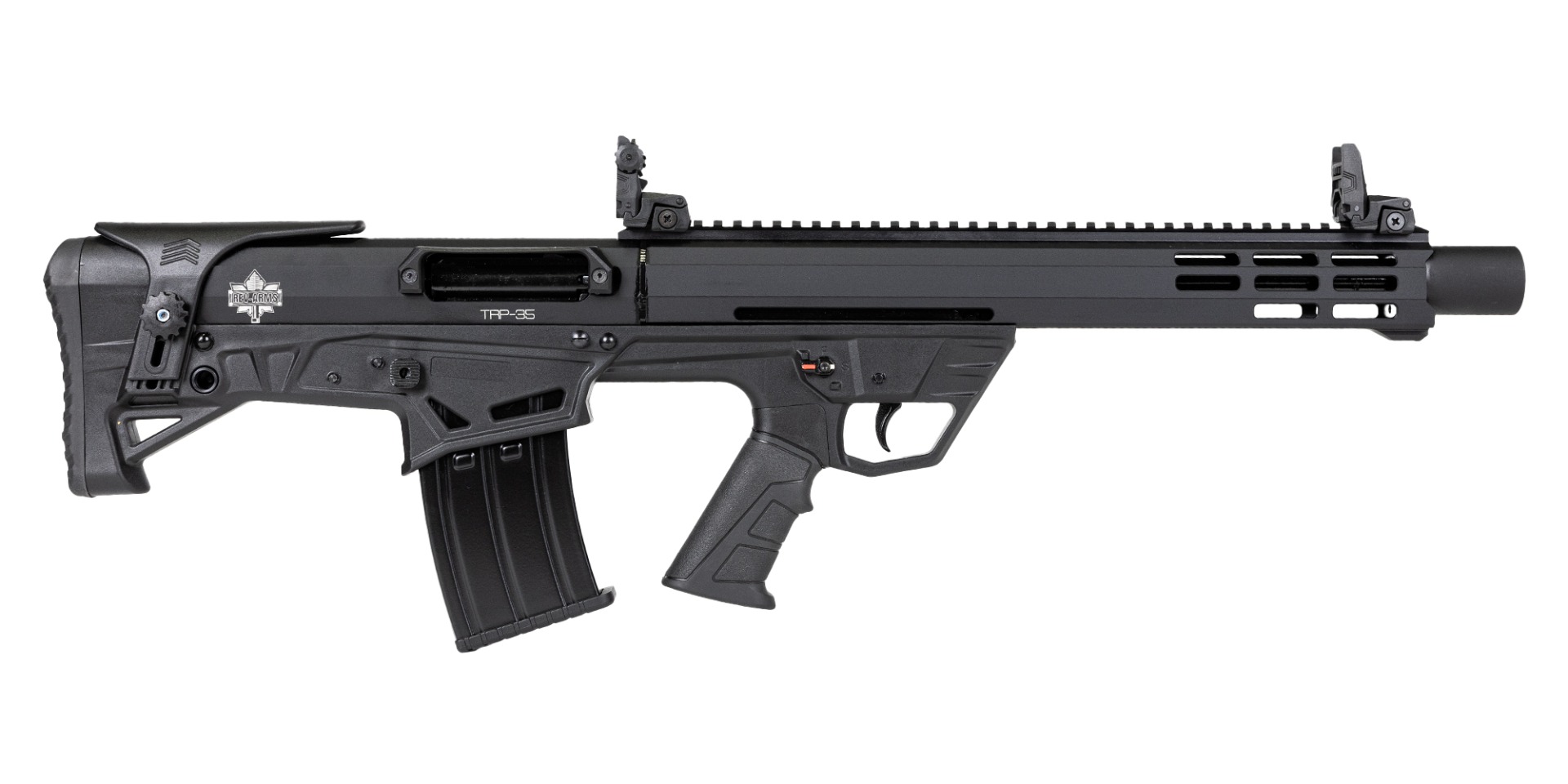Revolution Armory TRP-35 12 Gauge 18.5" 5rd Bullpup Shotgun, Black - RA12BSB - Revolution Armory